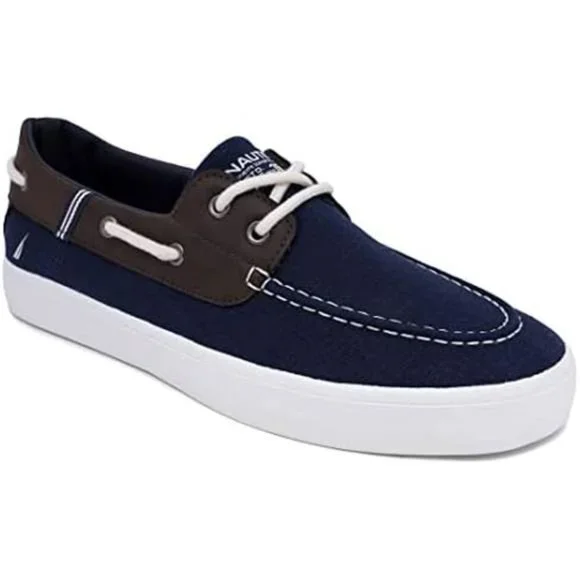 Men\'s Lace-Up Boat Shoe, Two-Eyelet Casual Loafer, Fashion Sneaker - Galley Buy Nautica Men main image 2